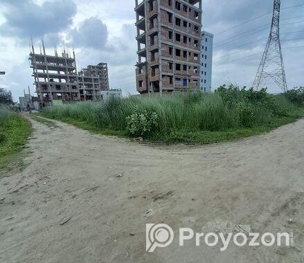 আফতাব নগর K ব্লকে সাত তলা প্লান পাশ সহ