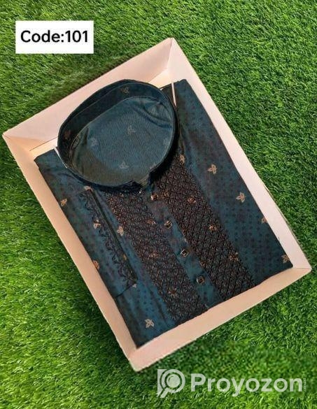 পাইকারি দামে খুচরা পাঞ্জাবি বিক্রি করা হবে।