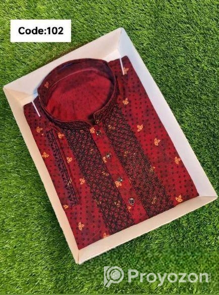 পাইকারি দামে খুচরা পাঞ্জাবি বিক্রি করা হবে।