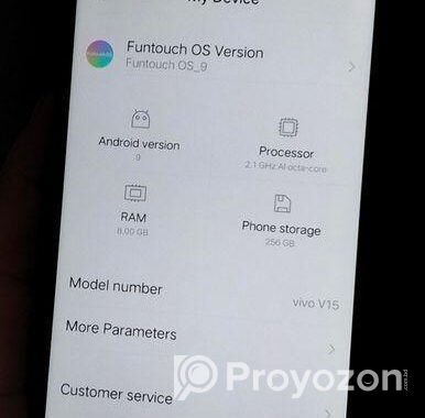 Vivo V15 ৮/২৫৬ Pop up camera (Used)