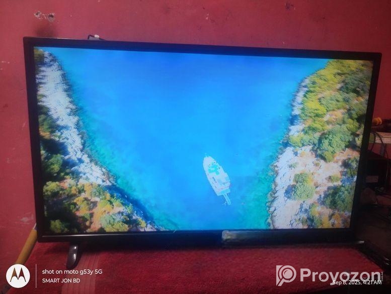 Smart LED TV Ram-2GB Rom-16GB Display 32″