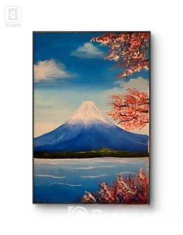 8”x12″ Acrylic Water Painting