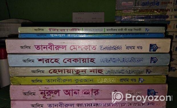 আলিম ২০২৪-২৫ এর এক সেট বই দুই গাইড