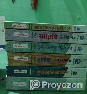 আলিম ২০২৪-২৫ এর এক সেট বই দুই গাইড