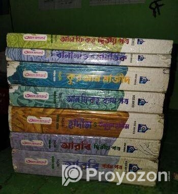 আলিম ২০২৪-২৫ এর এক সেট বই দুই গাইড