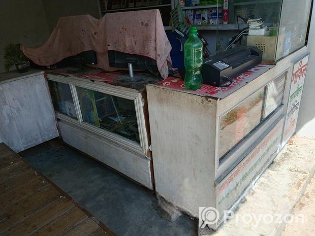 শেগুন কাঠের তৈরি কাউন্তার