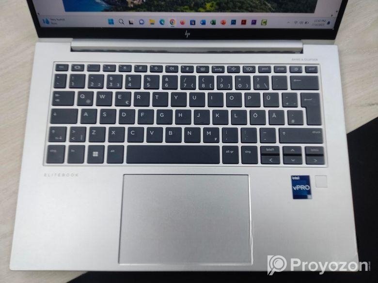 Hp Elitebook Core i5 12th generation Company warranty till 22.03.