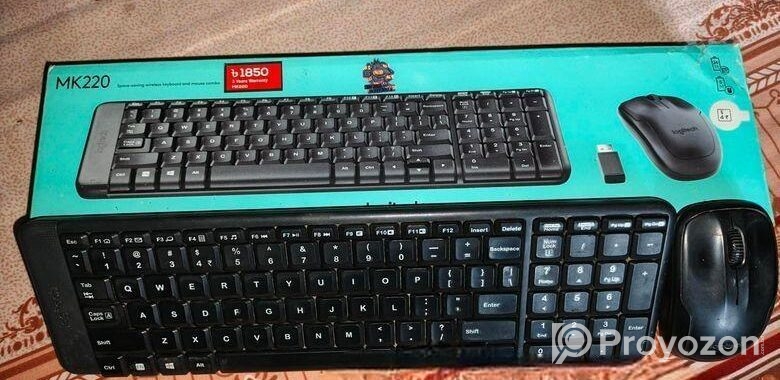 Logitech Mk 220 Keyboard & Mouse Combo