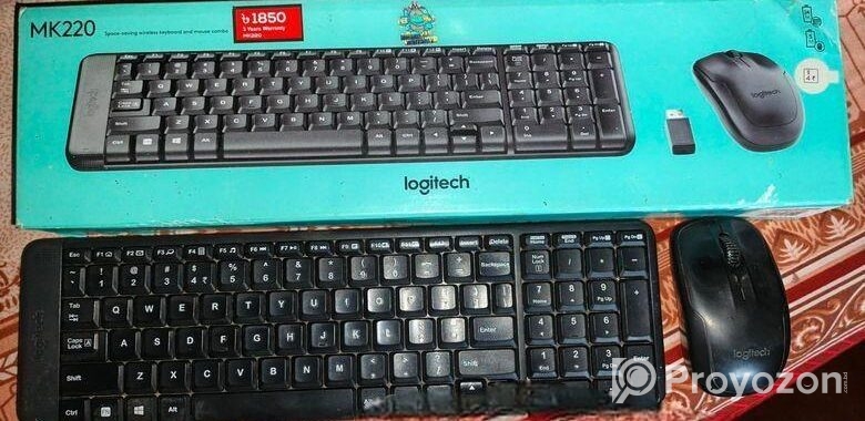Logitech Mk 220 Keyboard & Mouse Combo