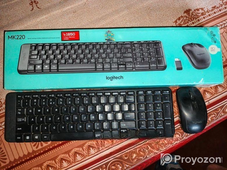 Logitech Mk 220 Keyboard & Mouse Combo