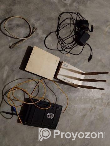 Netis Routet + Onu Fiver Cable full wifi set