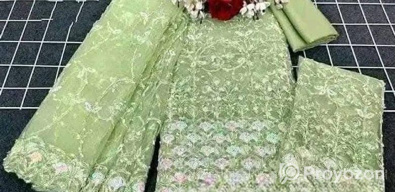ইন্ডিয়ান নেট জর্জেট ফোর পিস