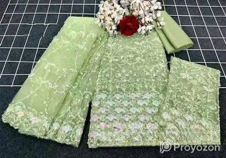 ইন্ডিয়ান নেট জর্জেট ফোর পিস