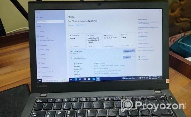 Lenovo Thinkpad X270 8gb Ram 256gb Ssd