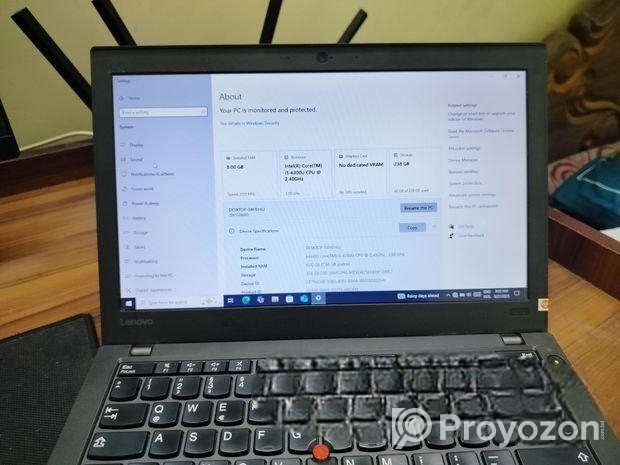 Lenovo Thinkpad X270 8gb Ram 256gb Ssd