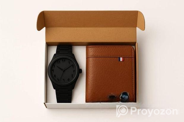 ঘড়ি মানিব্যাগ কম্বো