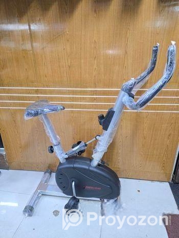 Magnetic exercise bicycle