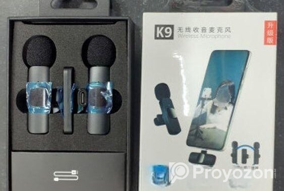 K9 Double Wireless Dual Microphone