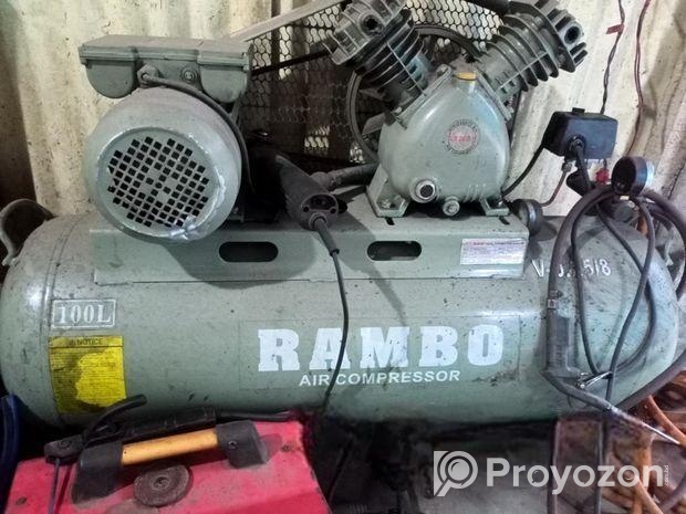 ১০০ লিটার এয়ার কম্প্রেসের মেশিন