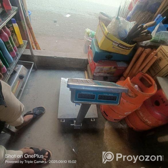 ডিজিটাল মিটার ২০০ কেজি পর্যন্ত মাপা যাই