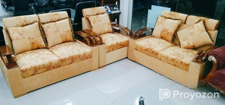 সোফা সেট বক্স ডাবল হাতা মডেল