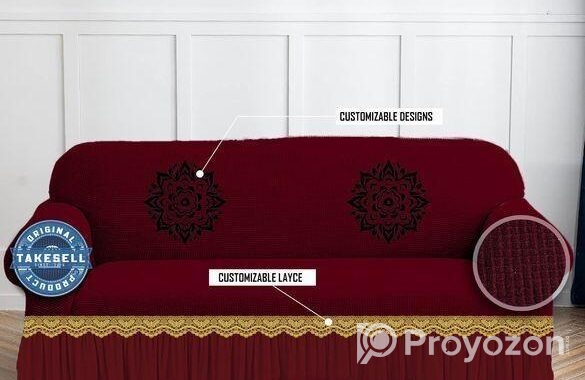 Honeycomb Sofa Cover/ হানিকম্ব কভার