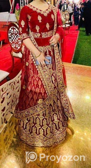 Semi Bridal Lehenga