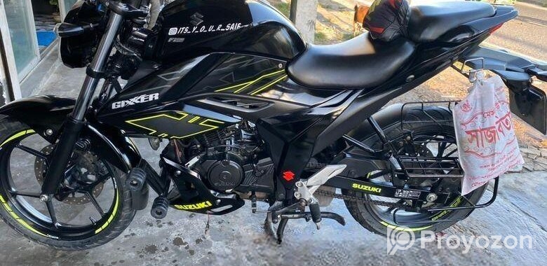 Gixxer fi abs double disc . 2023-2025 registered and smart card .