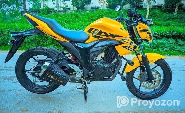 Suzuki Gixxer Monotone ফ্রেশ কন্ডিশন 2023