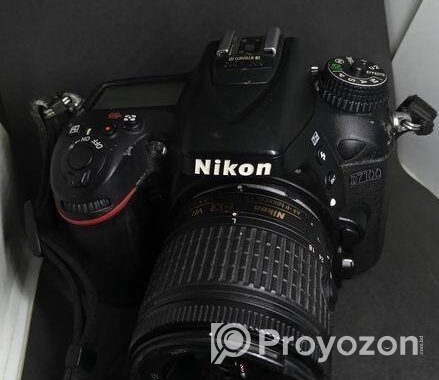 7100d with lens and full box