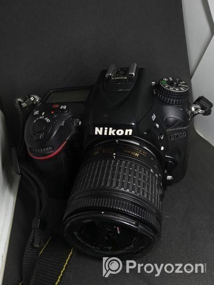 7100d with lens and full box