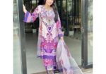 Pure Dubai Silk Digital Print Three Piece