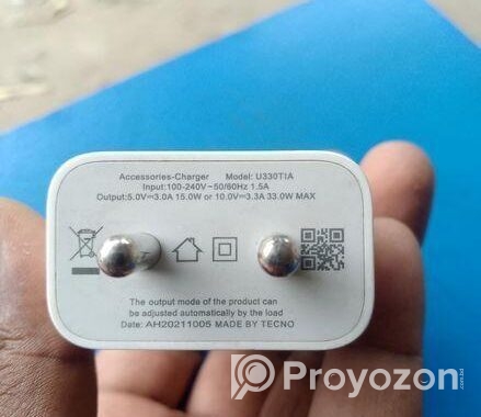 33 watts Tecno original phoner sathar
