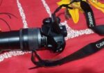Canon 1200d with 18-200mm Zoom Lance And Camera Stand K8 Micropho