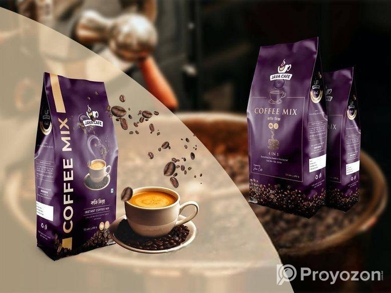 কফি মেশিনের চা ও পাউডার