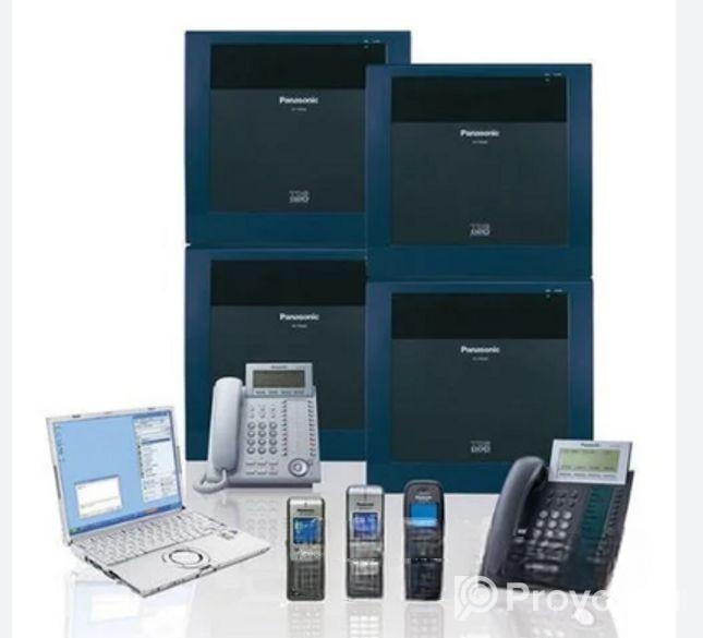 Installation of CCTV Camera PABX & Intercom System