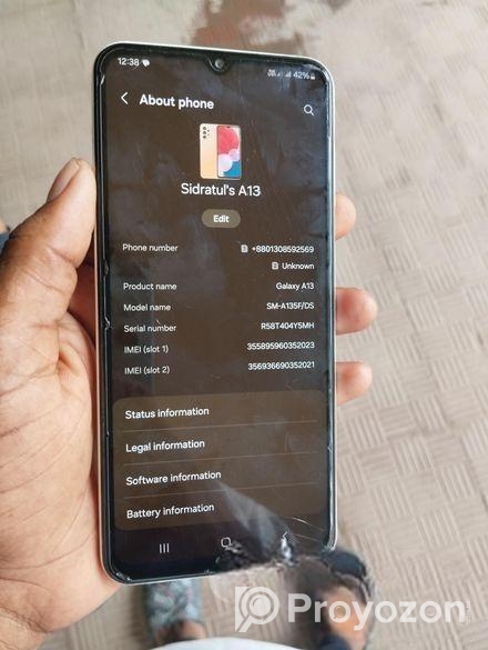 Samsung Galaxy A13 4+64 (Used)