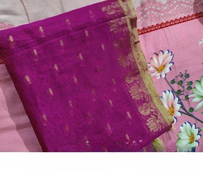 কাতান সিল্ক ওড়না