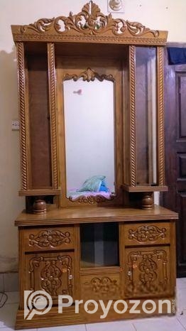 একদম নতুন আকাশী কাঠের ড্রেসিং টেবিল জরুরী বিক্রয় হবে