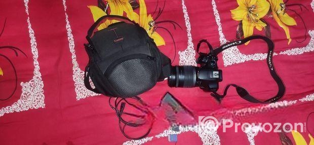 Canon 1200d with 18-200mm Zoom Lance And Camera Stand K8 Micropho