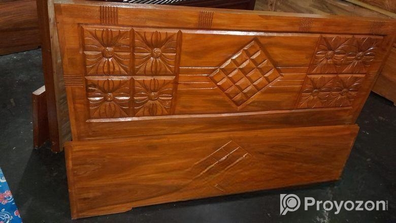 5/7 ফিট কাঠের পালঙ্গ