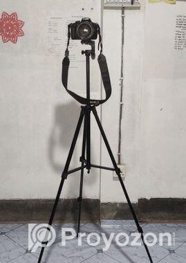Canon 1200d with 18-200mm Zoom Lance And Camera Stand K8 Micropho