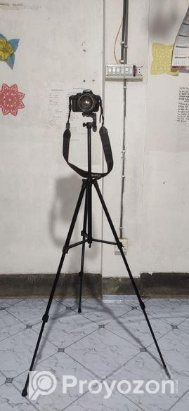 Canon 1200d with 18-200mm Zoom Lance And Camera Stand K8 Micropho