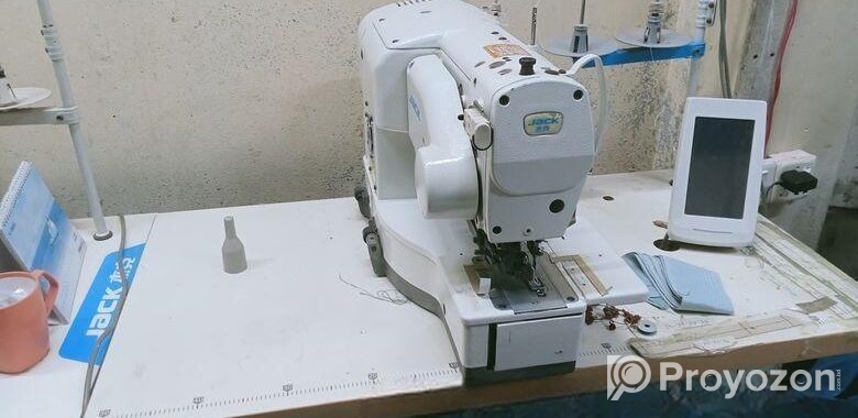 বাটন ও হোল মেশিন