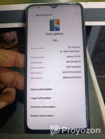 Samsung Galaxy F23 (Used)