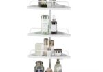 Adjustable Bathroom Corner Shelf Rack