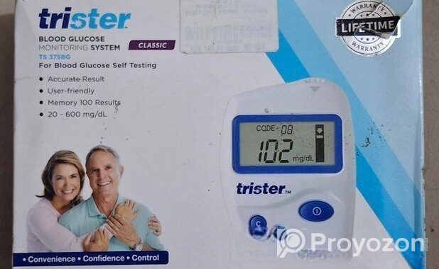 Trister Blood Glucose Monitoring System – Ts 375 Bg