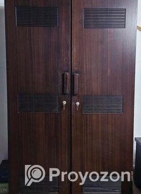 Oak wood double door almirah sell