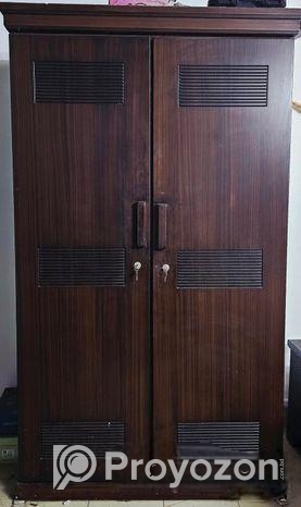 Oak wood double door almirah sell
