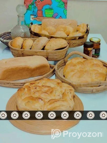 বিকেলে নাস্তা, দুপুরের খাবার।হোম ডেলিভারি দেওয়া হয়